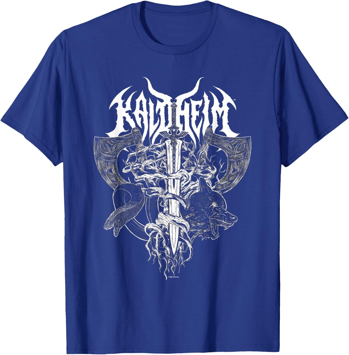 Magic: The Gathering Kaldheim Sword , black T-Shirt - T-Shirt | Royal