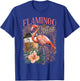 Flamingo Shirt Cute Floral Flamingo And Coffee Lover T-Shirt - T-Shirt | Royal