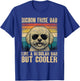 Bichon Frise Dad Like A Regular Daddy But Cooler Vintage T-Shirt - T-Shirt | Royal