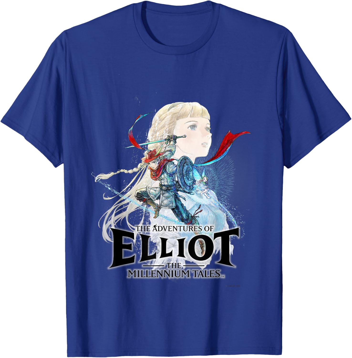 Official THE Adventures of Elliot Box Art T-Shirt - T-Shirt | Royal