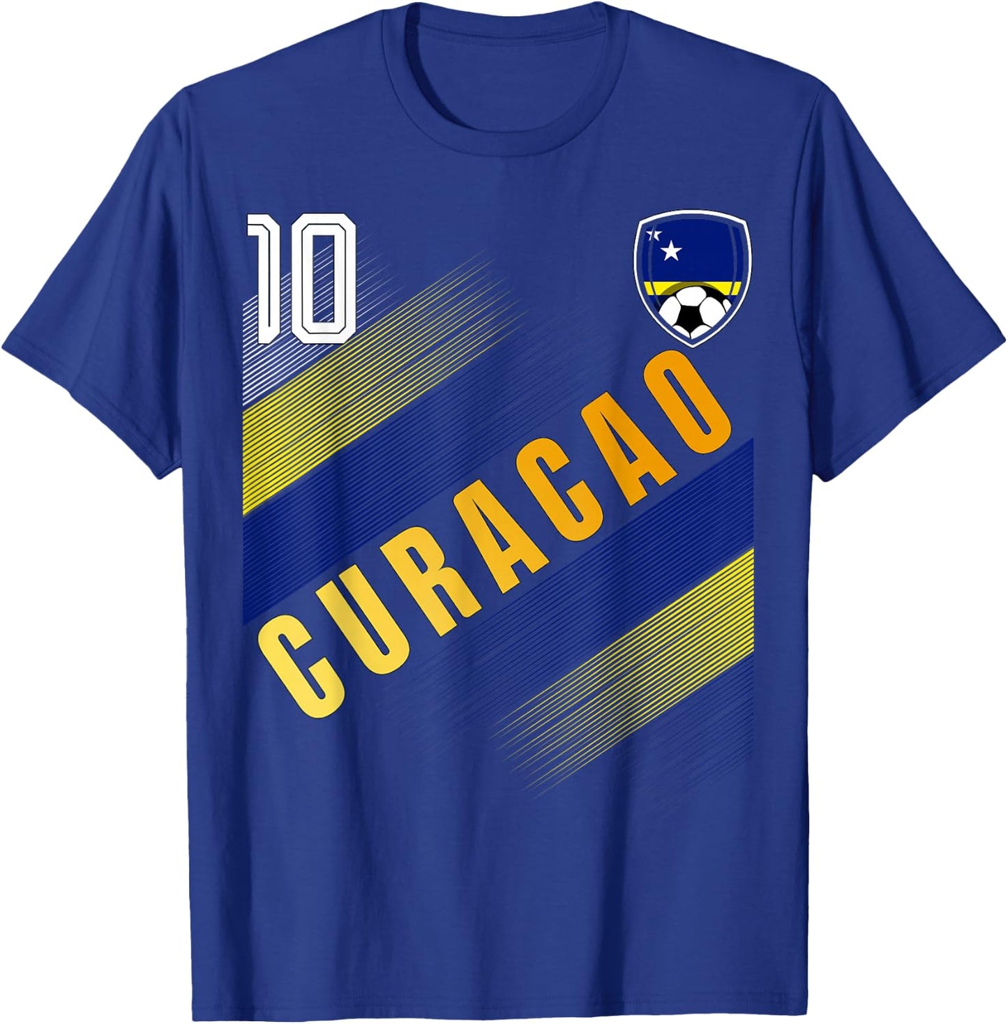 Curacao Flag Curacaoan Pride Lovers T-Shirt - T-Shirt | Royal