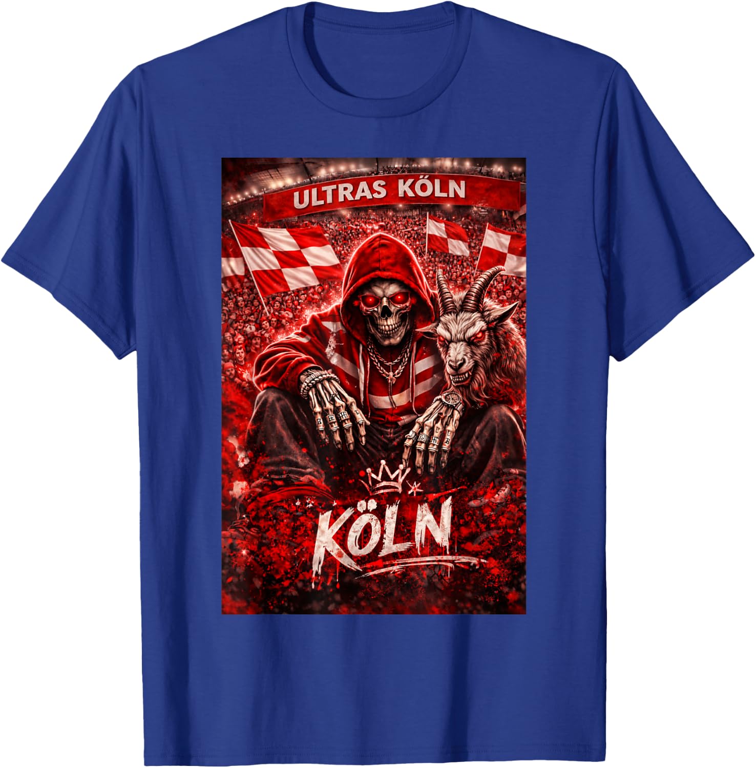 Köln Kölner Ultras Tradition Herren Südkurve Kölle T-Shirt - T-Shirt | Royal