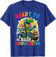 Monster Truck Dinosaur Kid Back to School crush Kindergarten T-Shirt - T-Shirt | Royal