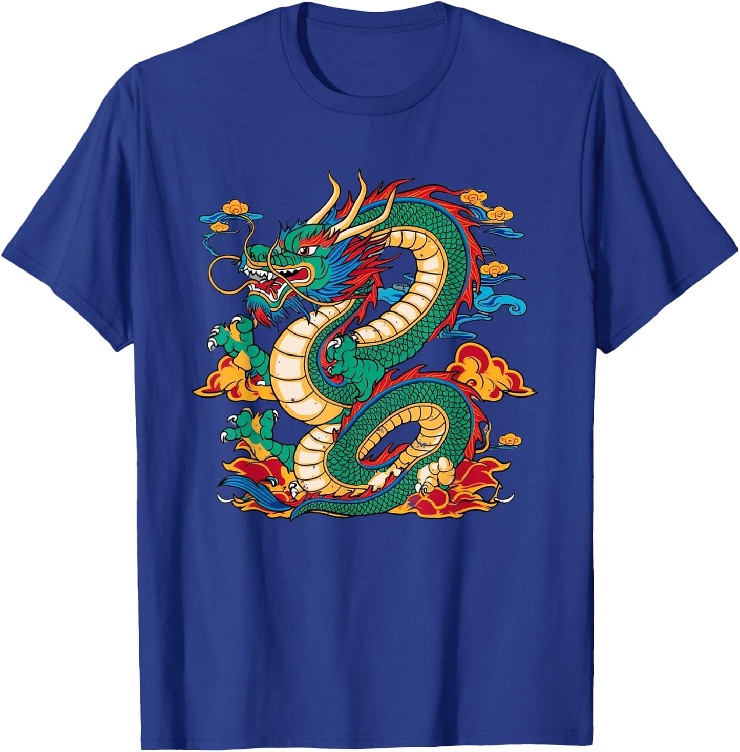 Traditional Chinese Dragon Symbol Of Power and Strength T-Shirt - T-Shirt | Royal