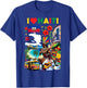 I Love Haiti Haitian T-Shirt - T-Shirt | Royal