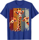 Funny Safari Animal Giraffe Shirt African T-Shirt - T-Shirt | Royal