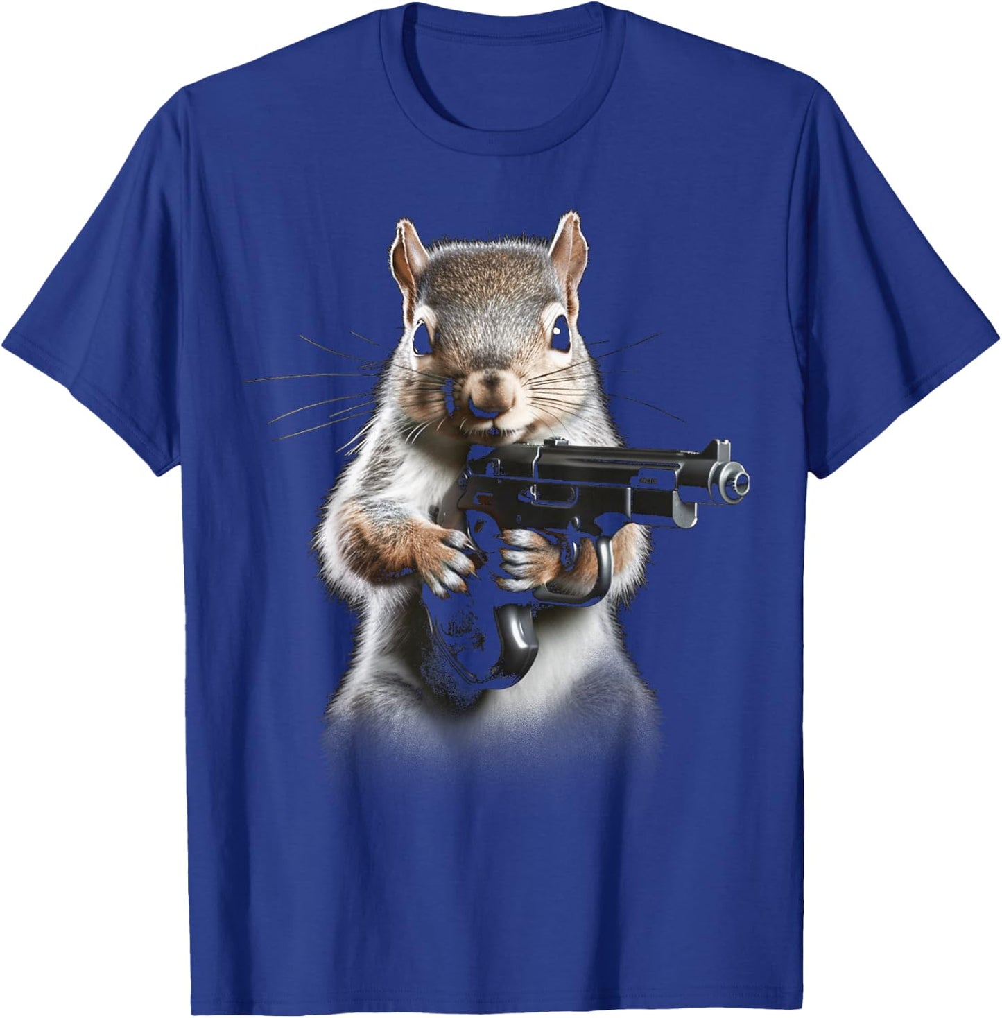 Squirrel Whisperer cool funny gun squirrel lover T-Shirt - T-Shirt | Royal