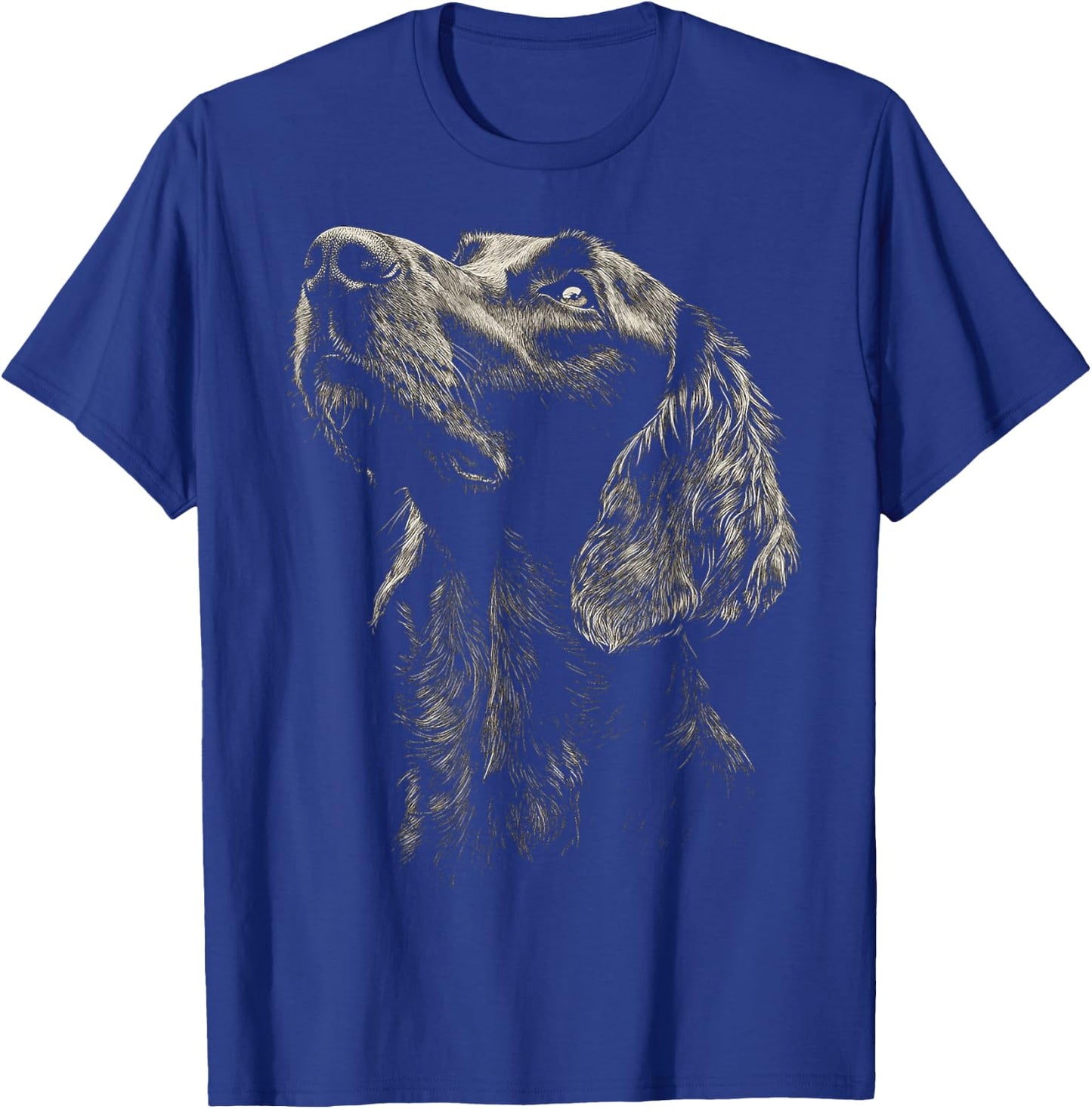 Irish Setter Dog Motif Pet Artwork Irish Setter Women Kids T-Shirt - T-Shirt | Royal