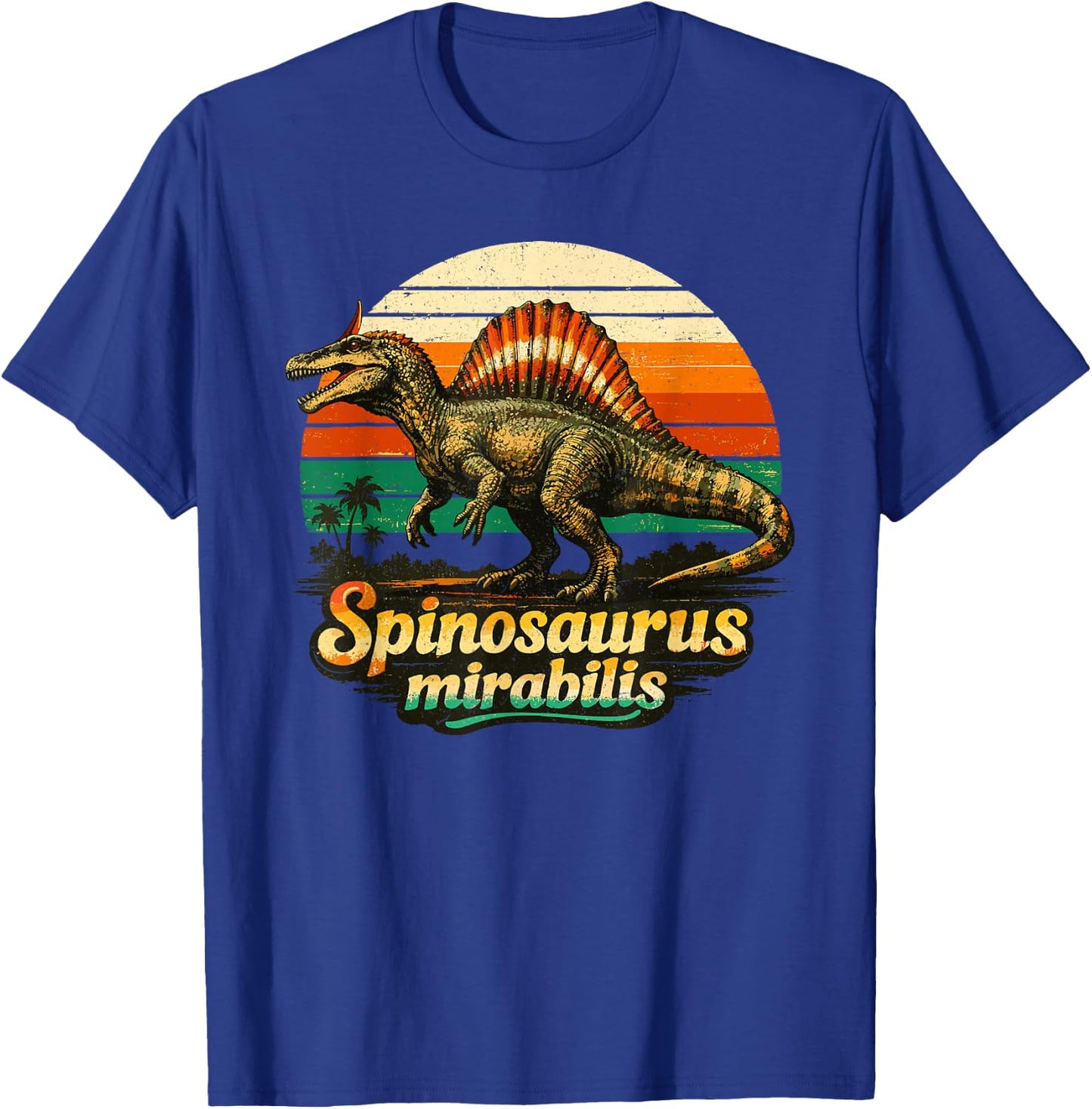Spinosaurus Mirabilis Dinosaures T-Shirt - T-Shirt | Royal