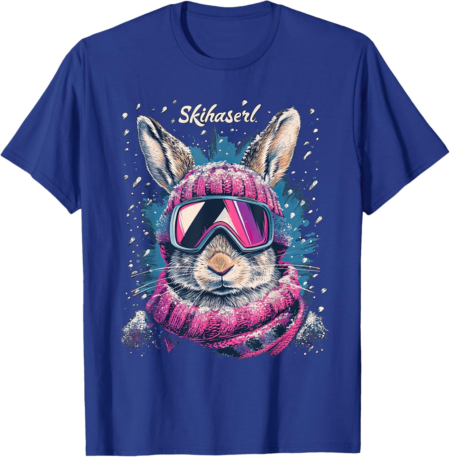 Skihaserl Apres Ski Haserl Skier Winter Women's , black T-Shirt - T-Shirt | Royal