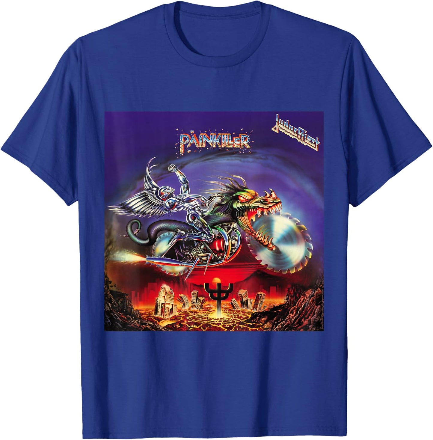 Judas Priest Pain Killer T-Shirt - T-Shirt | Royal