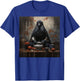 Japanese Art Japanese Woodblock Art Print Tea Ceremony Crow T-Shirt - T-Shirt | Royal