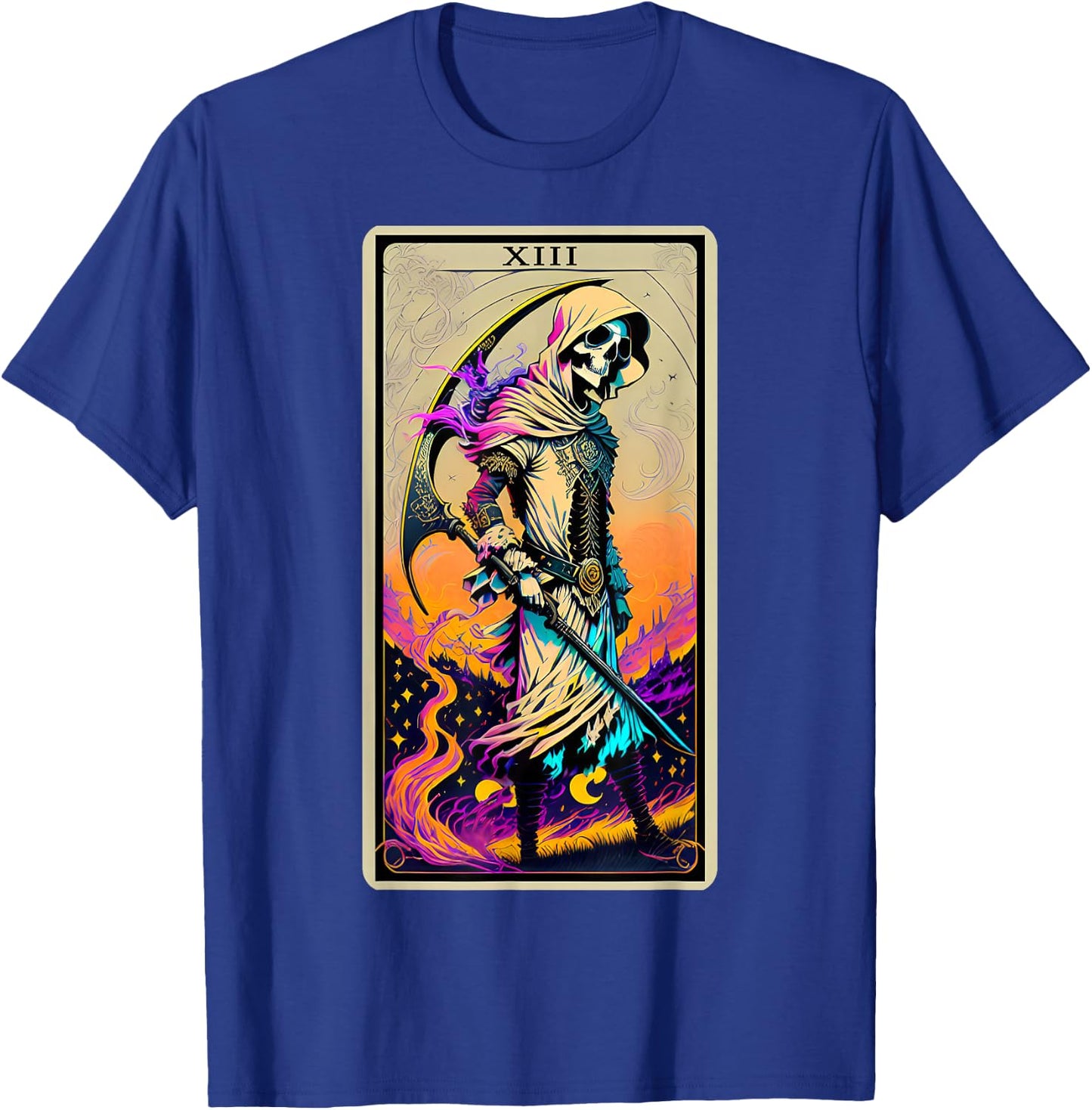 La Mort (Death) Tarot Inspired Art T-Shirt - T-Shirt | Royal