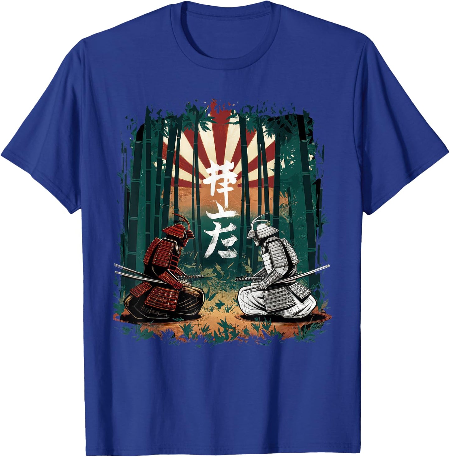 Japan Samurai Tokyo Martial Arts Sword Edgy , Black, S T-Shirt - T-Shirt | Royal