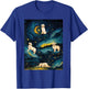 Starry Night Golden Retriever Dog - Canine Lover Pet Owner Men Women Girls Kids T-Shirt - T-Shirt | Royal
