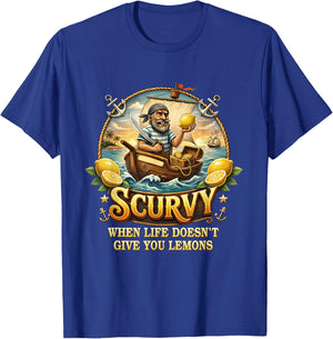 Ship Sailing T-Shirt - T-Shirt | Royal
