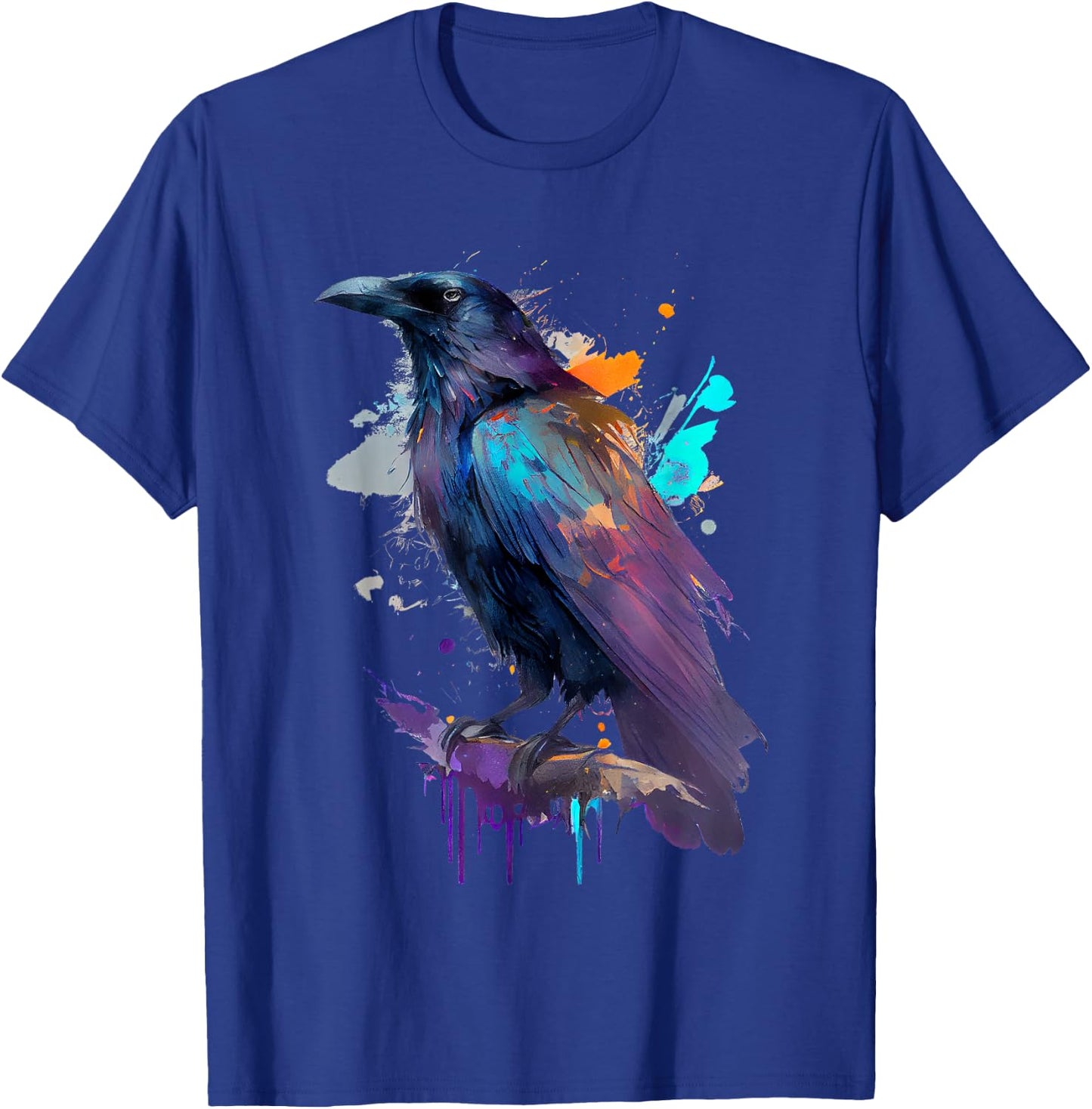Raven colorful T-Shirt - T-Shirt | Royal