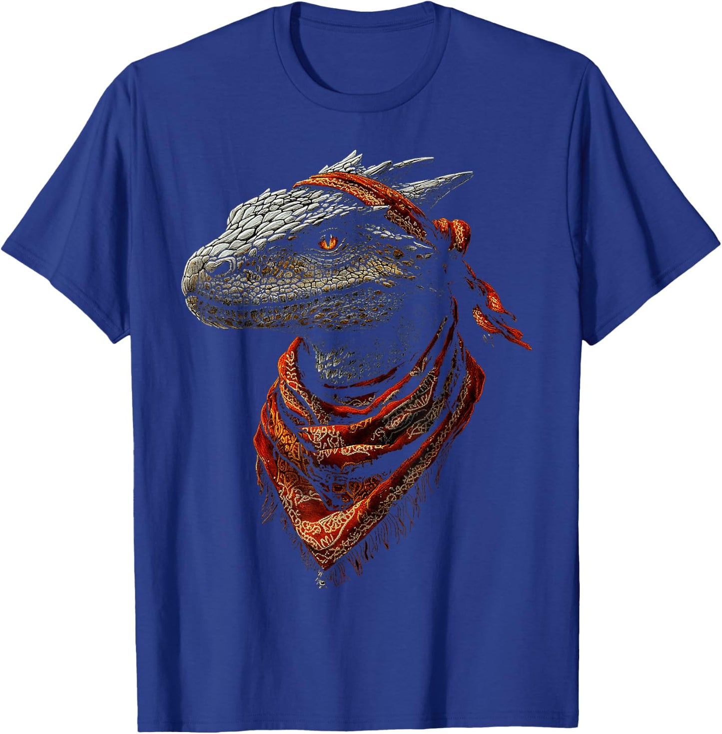 African Dragon Motif Mythical Illustration African Dragon T-Shirt - T-Shirt | Royal