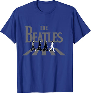 The Beatles Abbey Road Grayscale Album Cover T-Shirt - T-Shirt | Royal