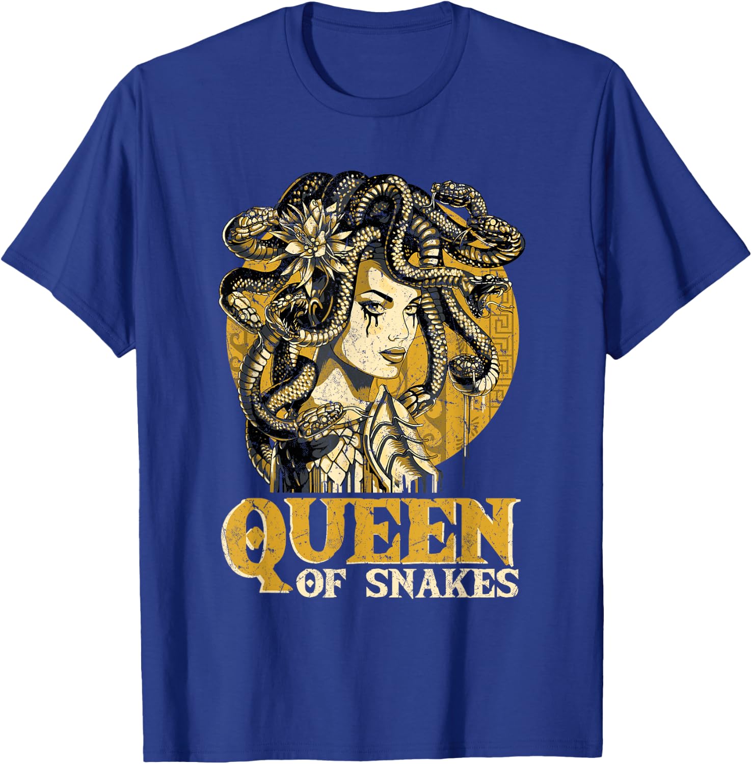Medusa Queen Of Snakes Medusa Costume T-Shirt - T-Shirt | Royal