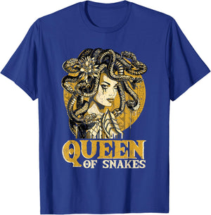 Medusa Queen Of Snakes Medusa Costume T-Shirt - T-Shirt | Royal