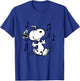 Peanuts Snoopy Dancing Shirt, blue T-Shirt - T-Shirt | Royal