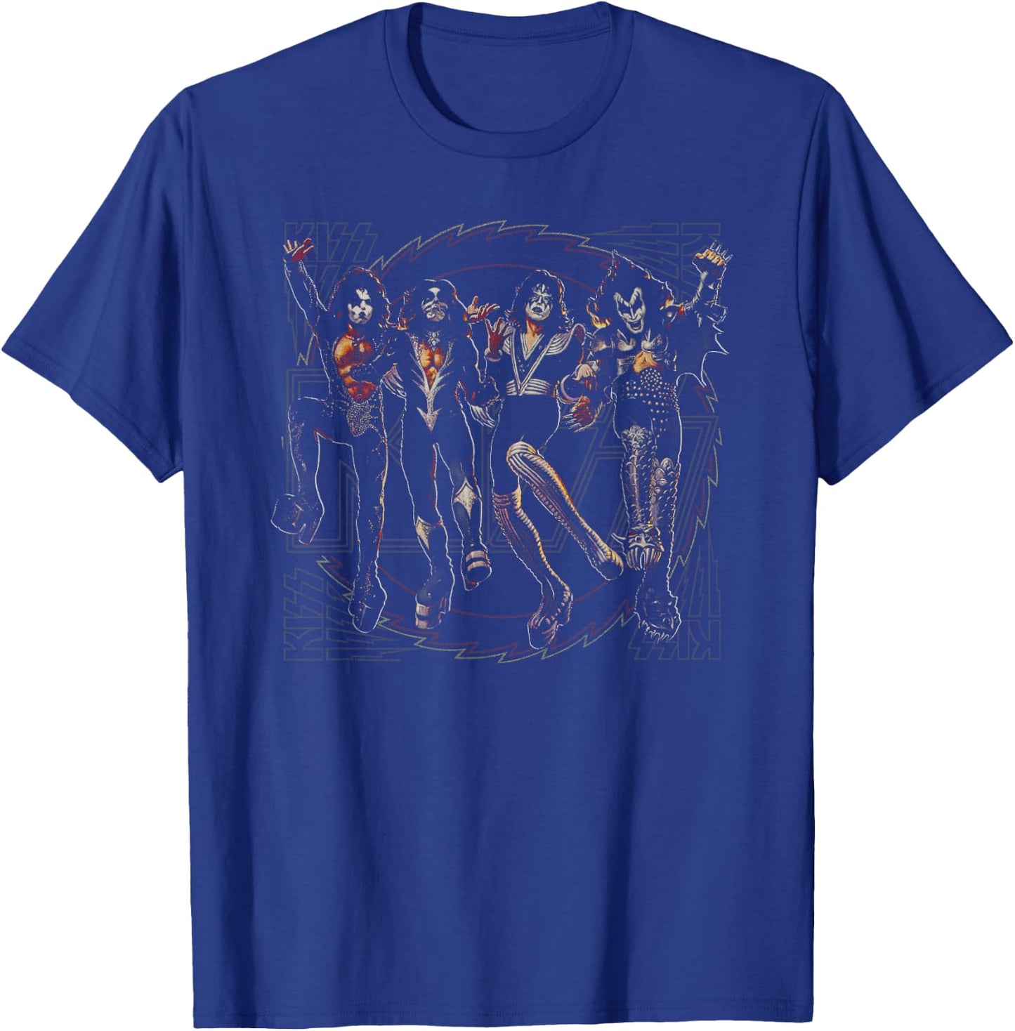 KISS - Destroyer Resurrected T-Shirt - T-Shirt | Royal