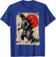 Retro Vintage Japanese Art Legendary Rare Kaiju , black T-Shirt - T-Shirt | Royal