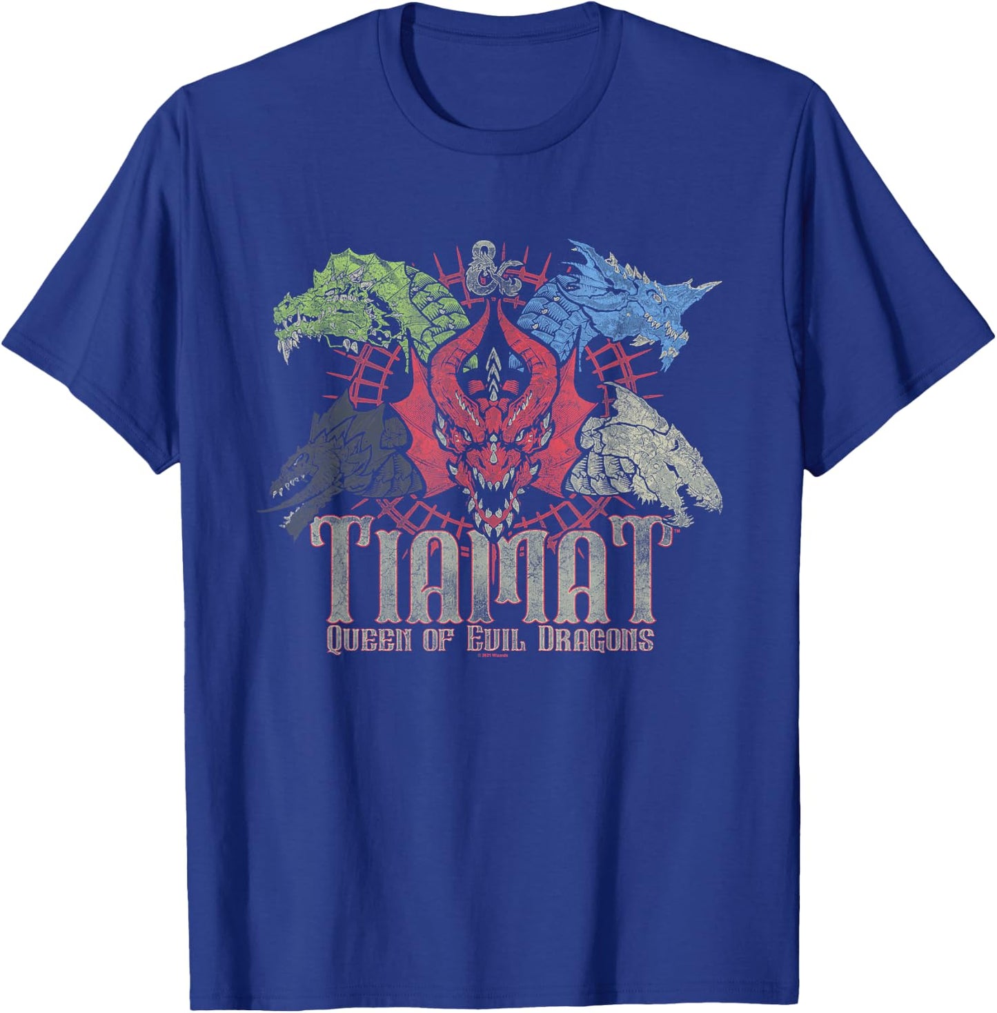Dungeons & Dragons Queen of Evil Tiamat T-Shirt - T-Shirt | Royal