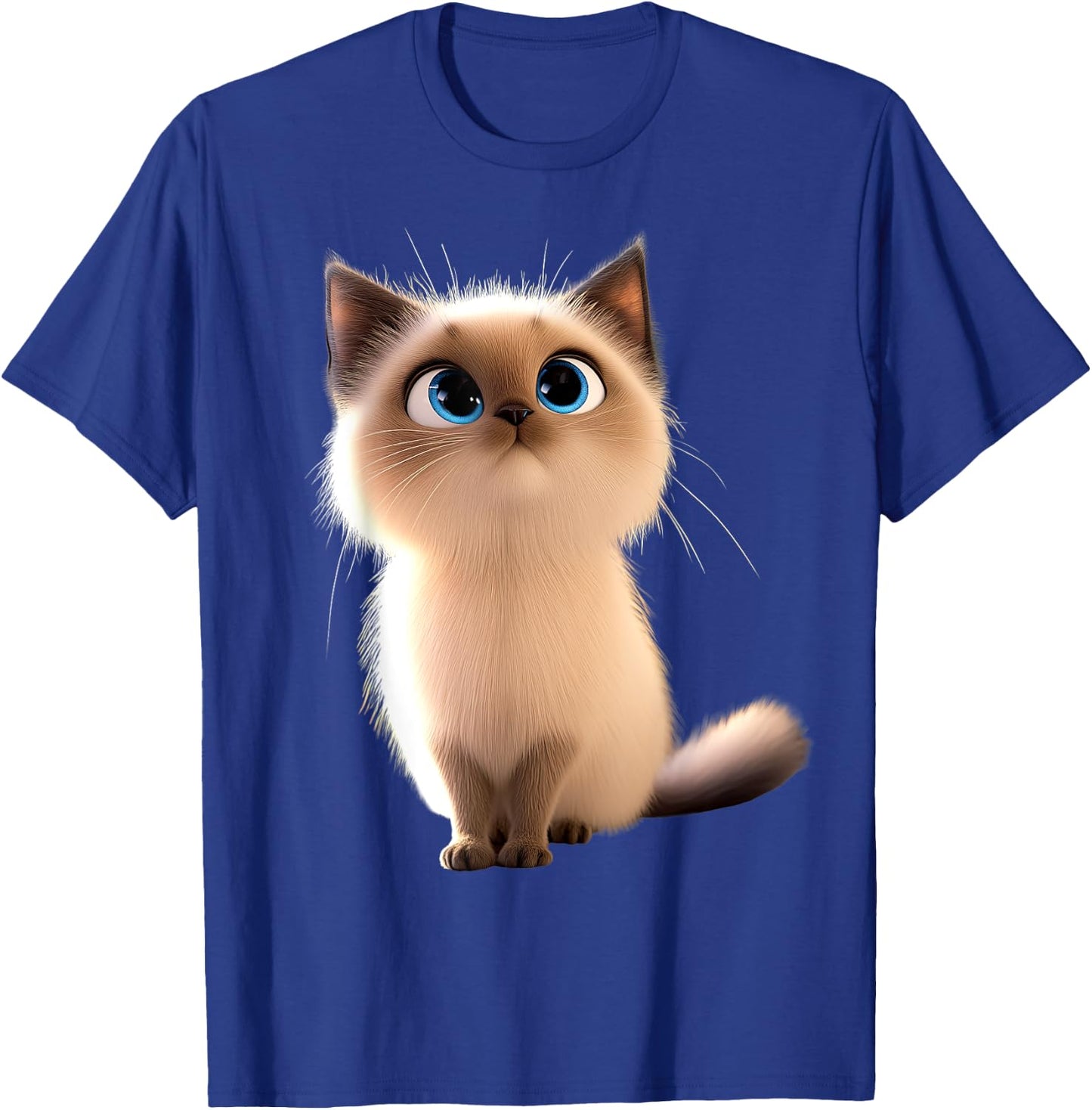 Burma Sacred Cat Burmese Cat Sweet Burma Cats , Black, S T-Shirt - T-Shirt | Royal