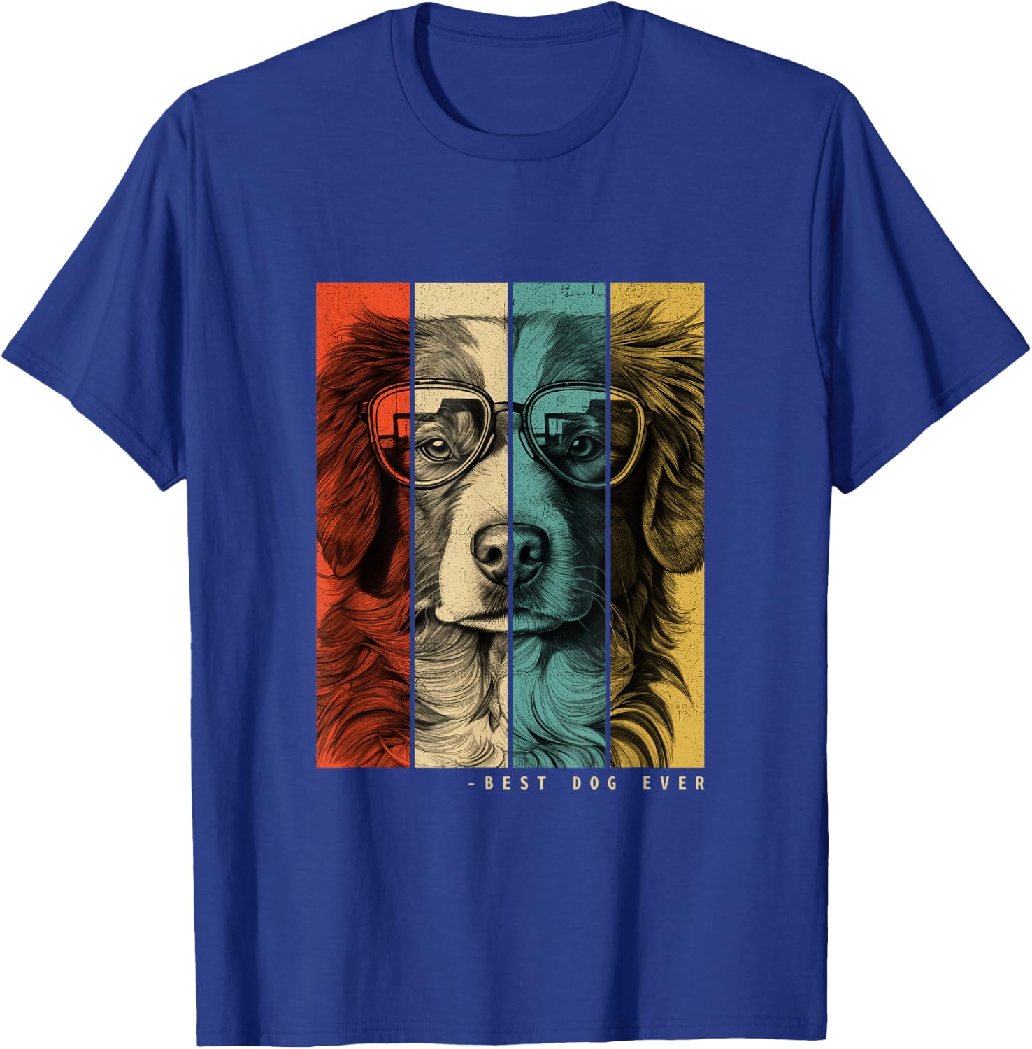 Vintage Nova Scotia Duck Tolling Retriever Toller Dog Mom T-Shirt - T-Shirt | Royal