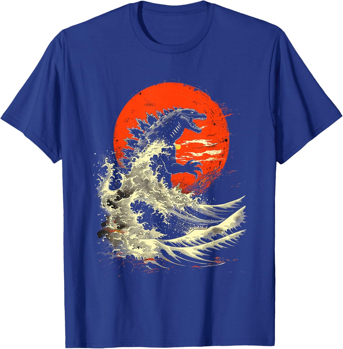 Kaiju Monster Movie I Japanese Kaiju T-Shirt - T-Shirt | Royal