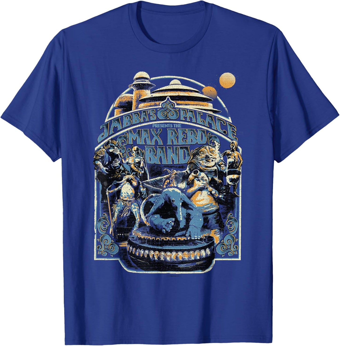 Star Wars Vintage Jabba's Palace Poster T-Shirt - T-Shirt | Royal
