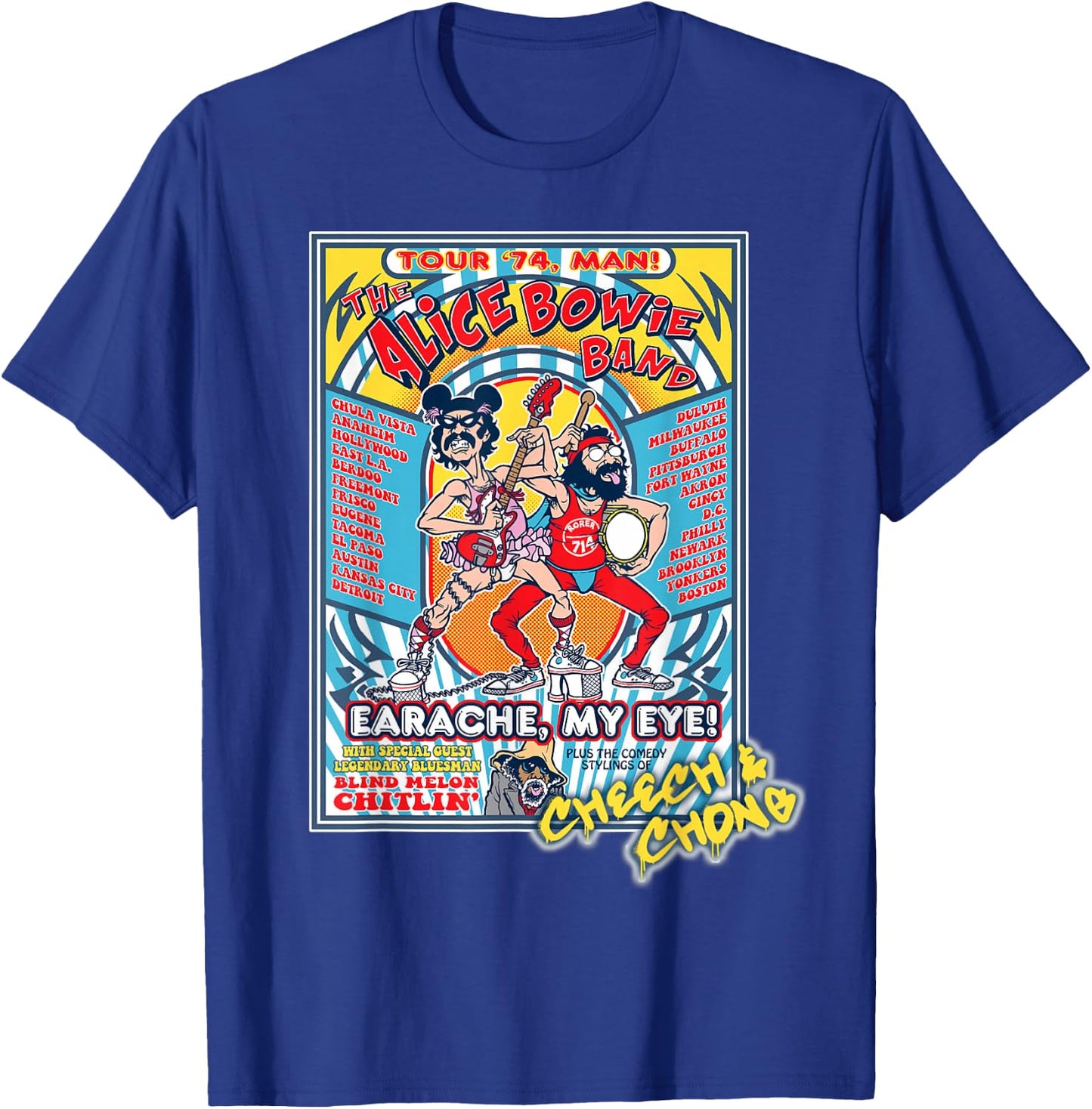 Cheech & Chong - Variety of Designs T-Shirt - T-Shirt | Royal