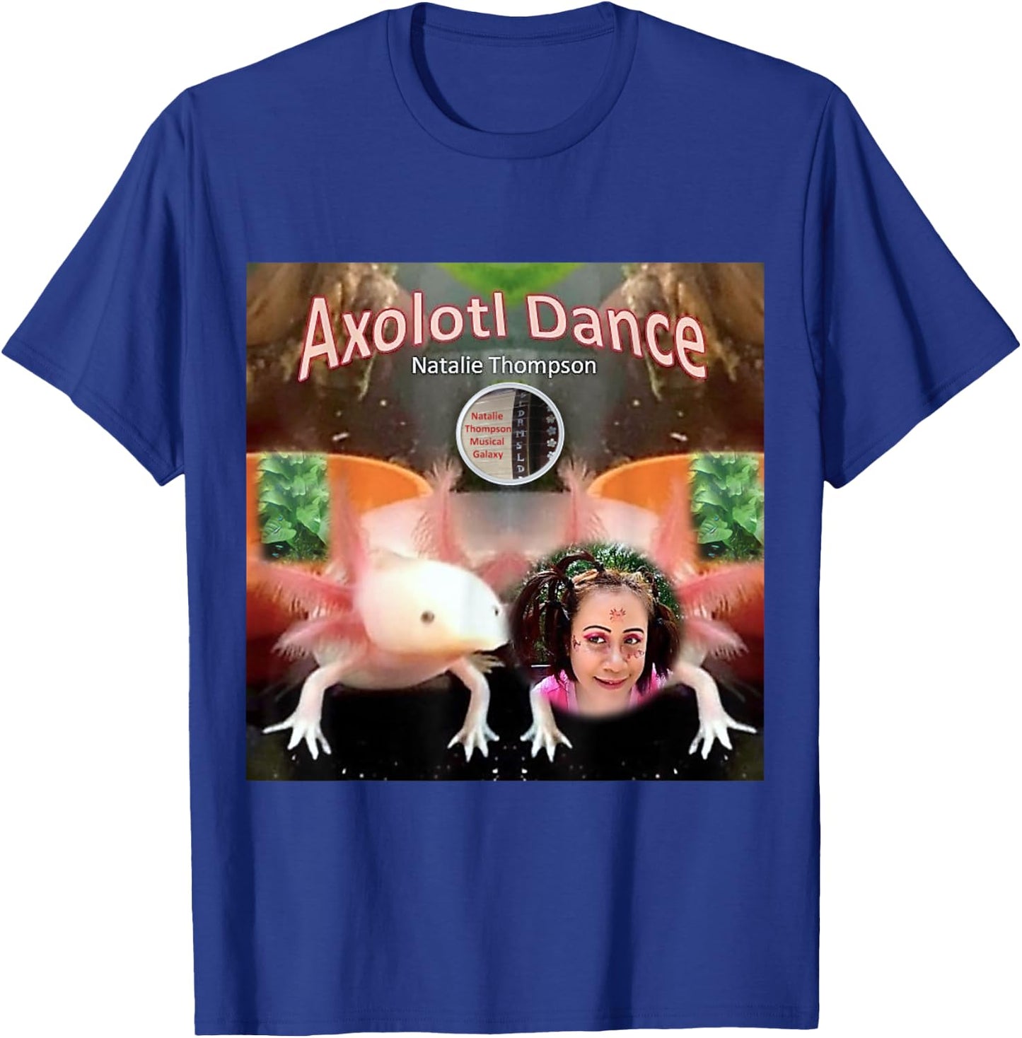 Axolotl Dance by Natalie Thompson T-Shirt - T-Shirt | Royal