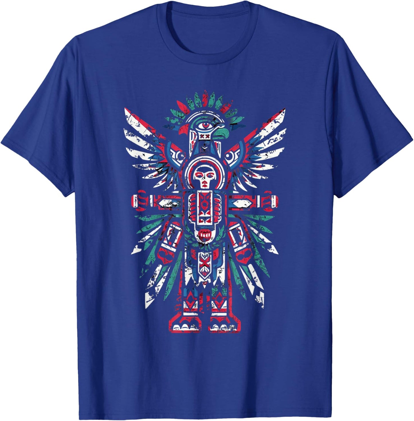Alaska, Raven Haida Tribal Art, Native American T-Shirt - T-Shirt | Royal