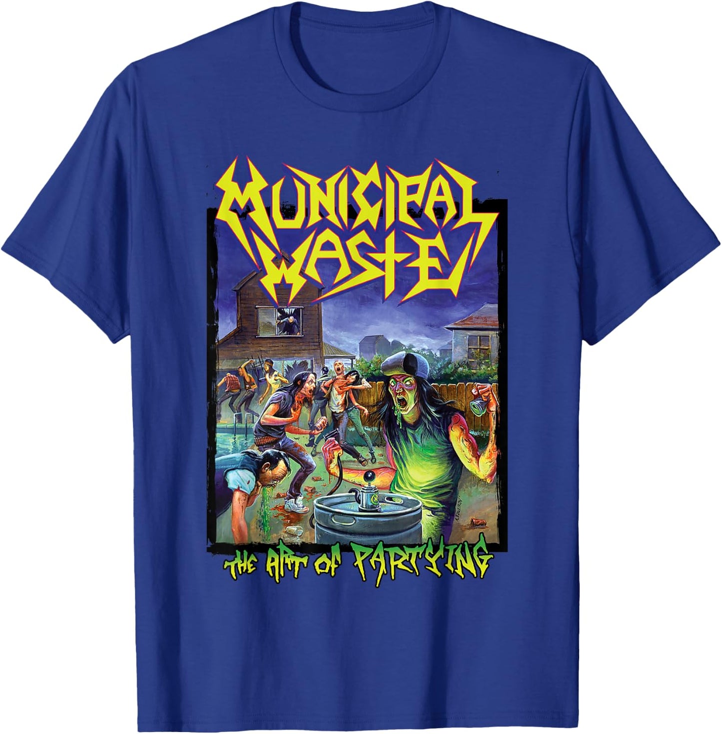 Municipal Waste The Art of Party T-Shirt - T-Shirt | Royal