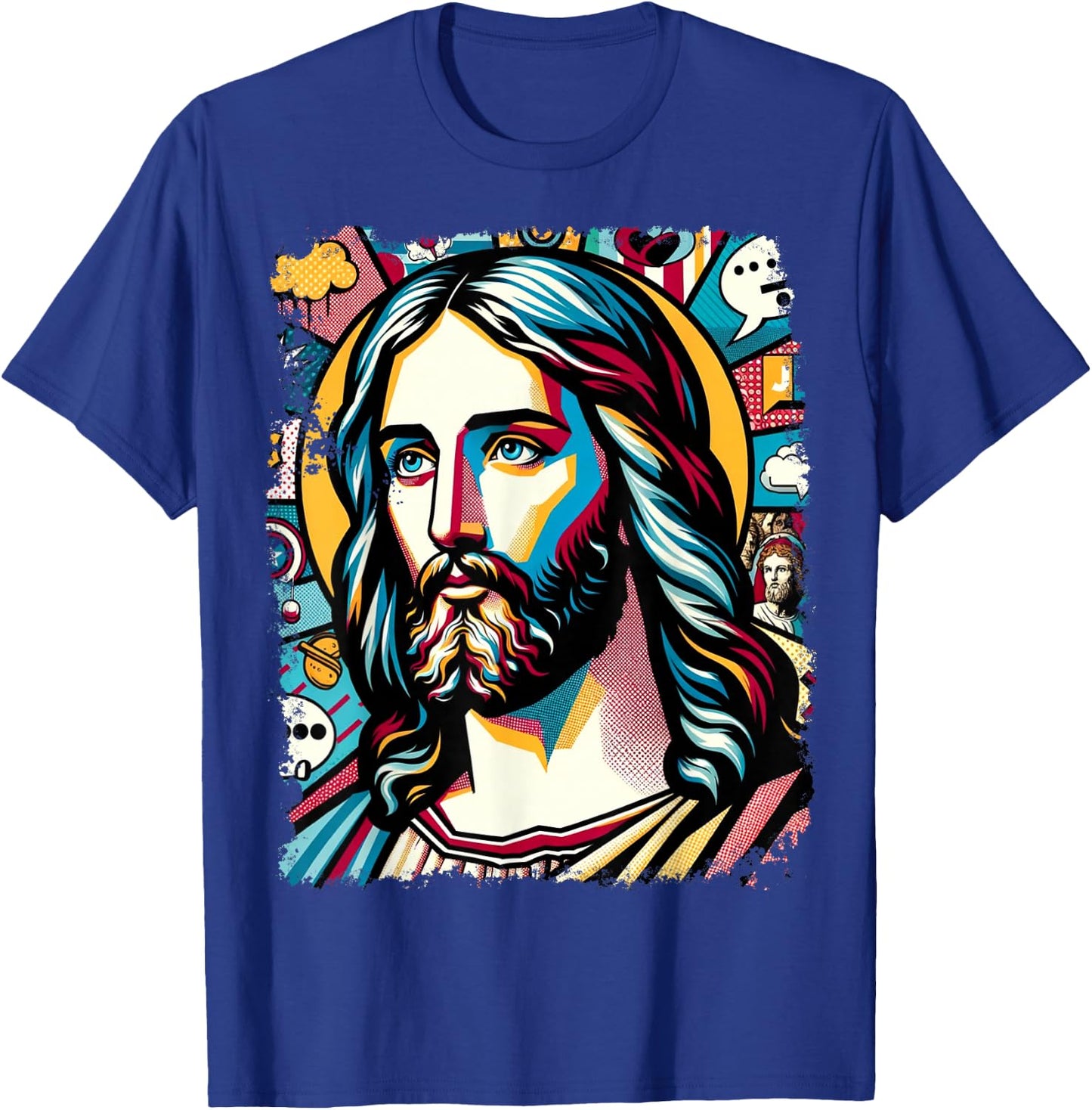 Jesus Christ T-Shirt - T-Shirt | Royal