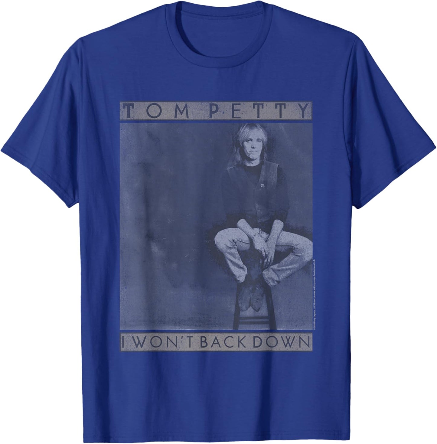 Tom Petty I Won't Back Down T-Shirt - T-Shirt | Royal