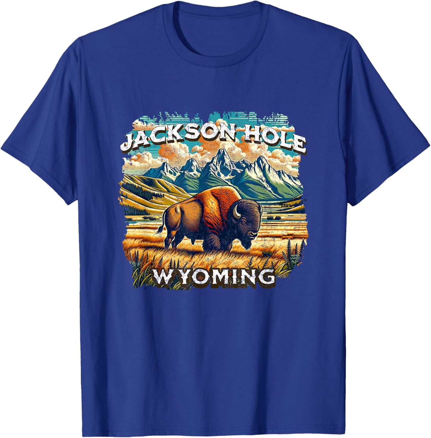 Jackson Hole T-Shirt - T-Shirt | Royal