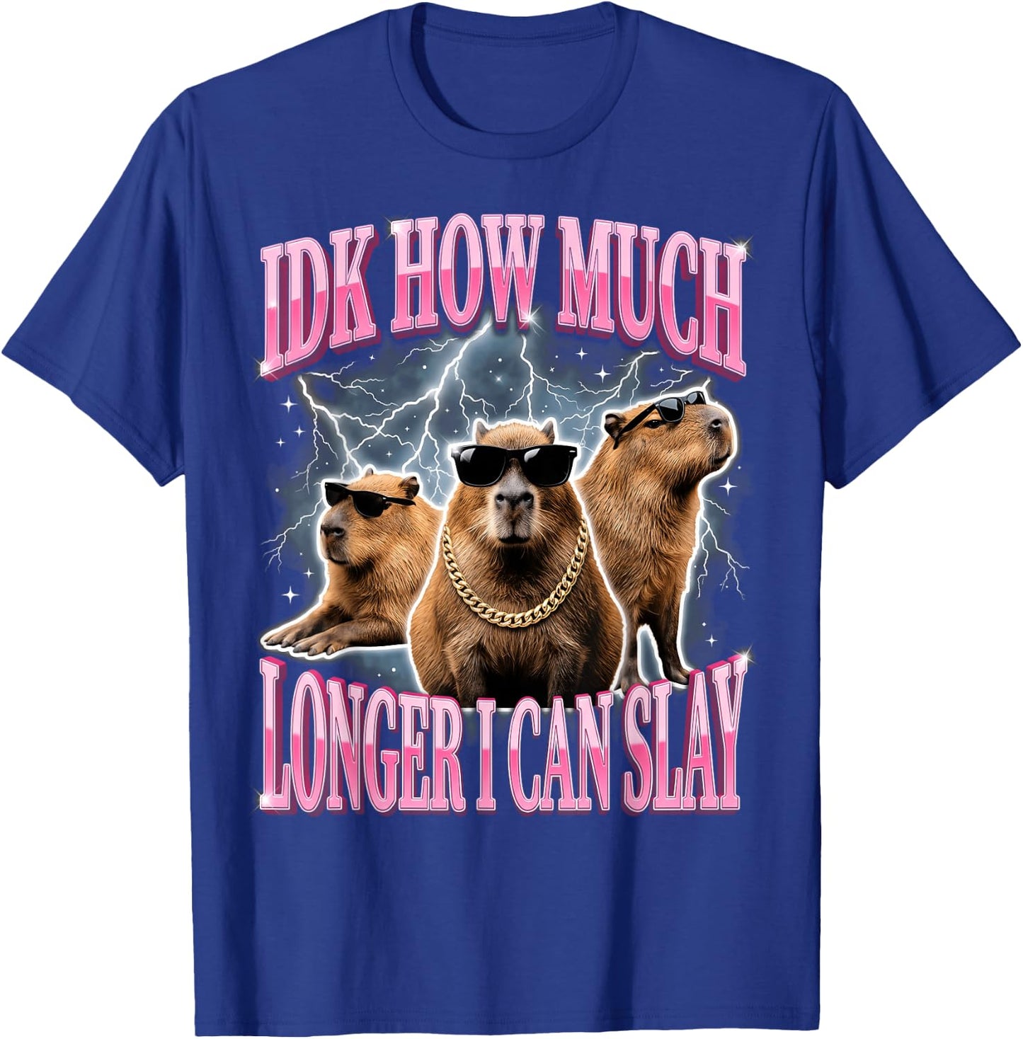 IDK How Much Longer I Can Slay T-Shirt - T-Shirt | Royal