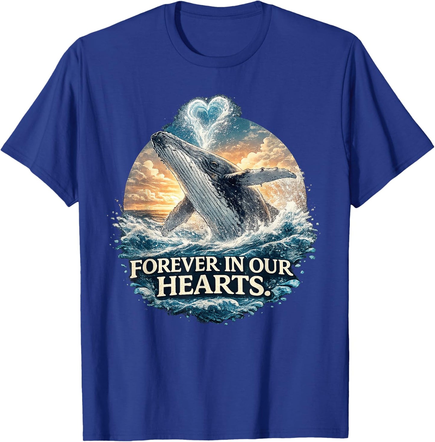 Timmy Wal Ostsee Buckelwal Team Hope Free In Unseren Herzen T-Shirt - T-Shirt | Royal