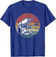 Vintage Shrimp Playing Guitar Funny Retro Shrimp Rock Music T-Shirt - T-Shirt | Royal