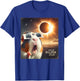 Funny Selfie Guinea Pig Kids Solar Eclipse T-Shirt - T-Shirt | Royal
