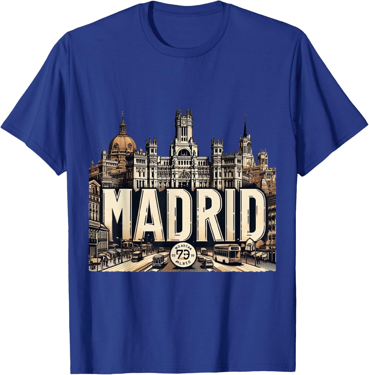 Madrid Espana - Madrid Spain T-Shirt - T-Shirt | Royal