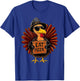 Funny Thanksgiving Turkey Eat Pizza for Kids Boys Girls T-Shirt - T-Shirt | Royal