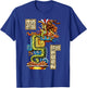Quetzalcoatl Snake Aztec Mythology God Ancient Maya T-Shirt - T-Shirt | Royal