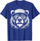 with German Text "Papa Bear" - The Perfect Father's Day Gift Dad Bear Grandpa, black T-Shirt - T-Shirt | Royal
