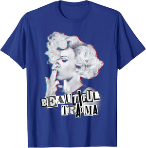 P! NK Beautiful Trauma , Black, S T-Shirt - T-Shirt | Royal