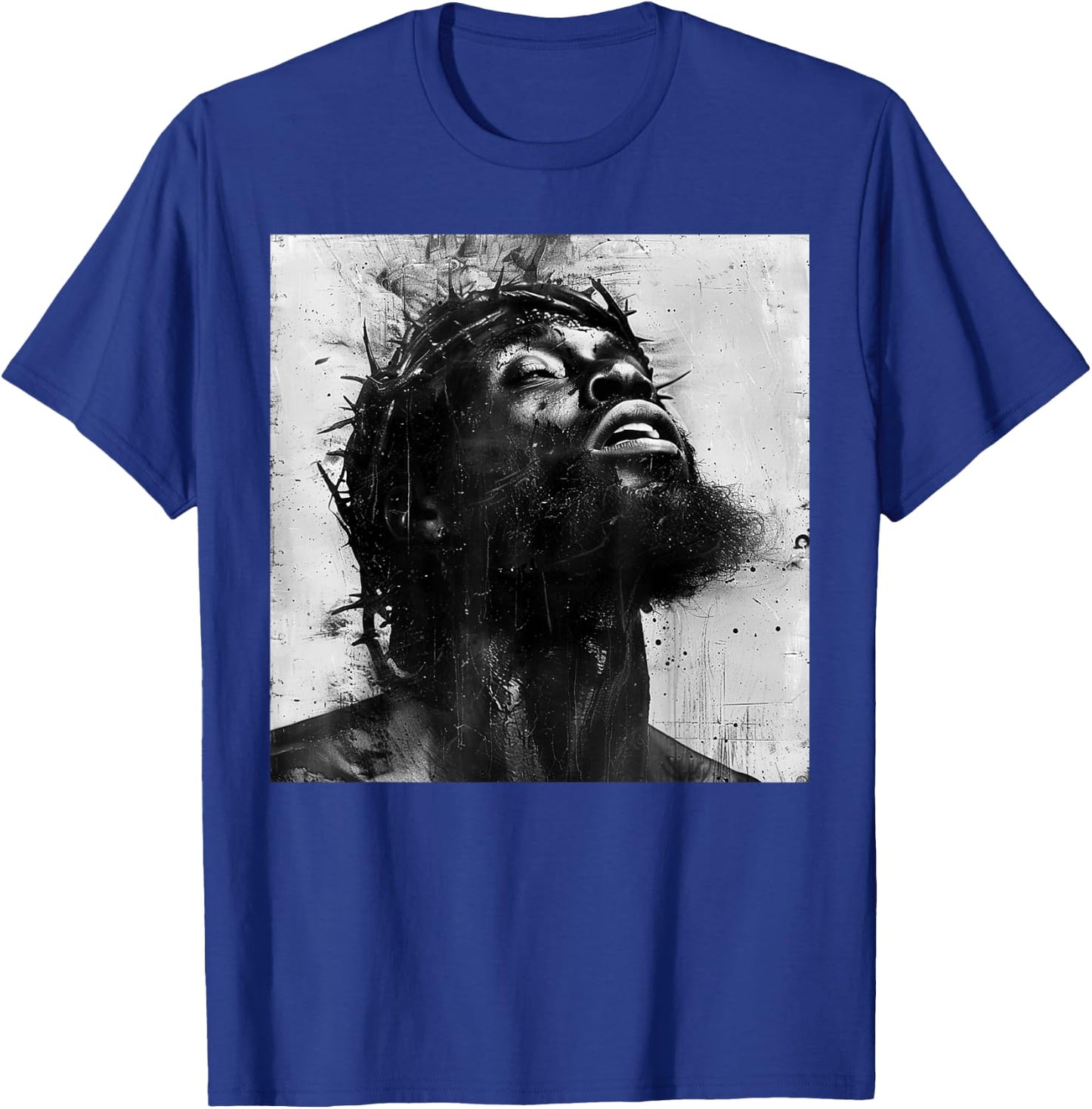 Black Jesus, Christianity, Church, Christ, Jesus T-Shirt - T-Shirt | Royal